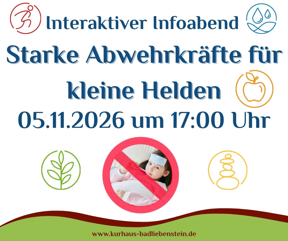 Bild zur Veranstaltung: Infoabend zur Immunstärkung für Kinder
